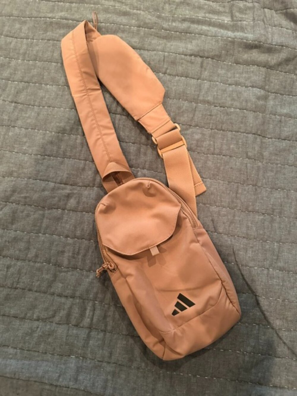 Pink/Mauve Adidas Cross Body Sling Backpack/Bag